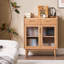 Armoire d'appoint Modern Burlywood-2146943626