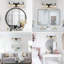 Luminaire de meuble-lavabo moderne, abat-jour en verre cristal, à intensité variable-455725824-455725829