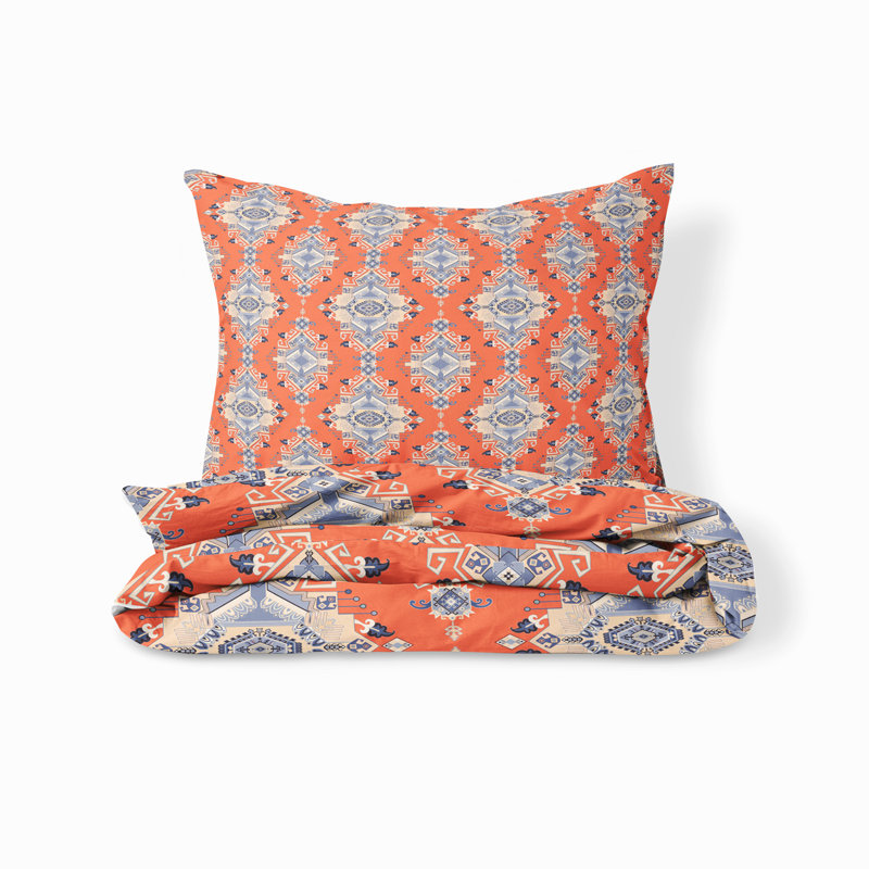 Abstract Duvet Cover, King Duvet Cover + 2 King Shams