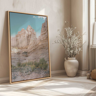 Arid Peaks Rolled Canvas Print
