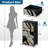 4 Drawer Dresser for Bedroom, Narrow Chest of Drawers, Wooden Top and Study Iron Frame 18"x37.5"-(WxH)