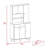 Tigard 1-Shelf 1-Drawer Pantry Cabinet -111835916