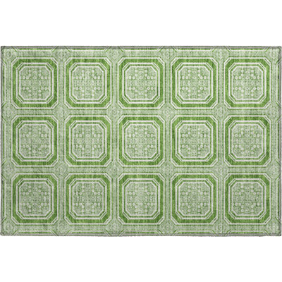 Premium Machine Washable Elize AMF1451 Geometric Rug