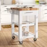 Ebern Designs Sydney 38.30'' Wide Rolling Kitchen Cart & Reviews | Wayfair