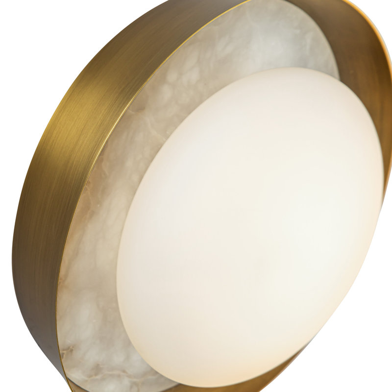Alonso 1 - Light Bath Sconce, Vintage Brass