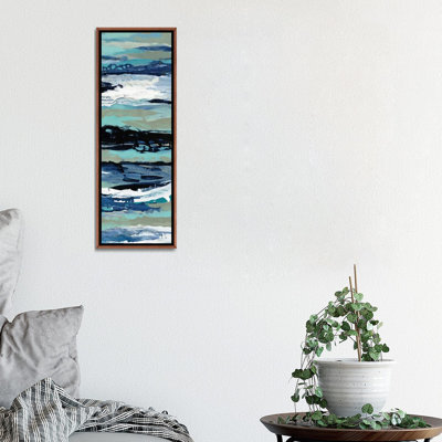 " Coastal Sea Foam III " by Silvia Vassileva Painting Print