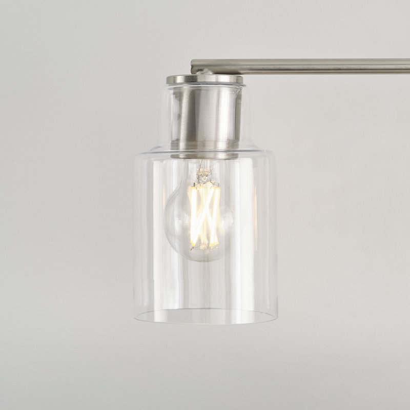 Sayward Vanity Light, Brushed Steel, 3