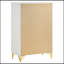 Commode blanche 5 tiroirs Chesney