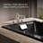 Tea-for-Two 60" x 32" Drop In or Undermount Whirlpool Cast Iron Bathtub with Heater-51403990