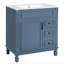 Meuble-lavabo 30 po avec lavabo en céramique-575382565