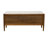 Abdifatah Accent Bench with Storage and Upholstered Cushion