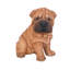 Statue de chiot Shar-pei assis