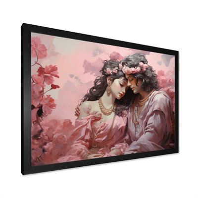 Hindouisme Radhas, déesse de la fleur de l'amour - impression