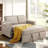 Vadims 48.5'' Upholstered Reclining Sleeper Sofa-1009476406