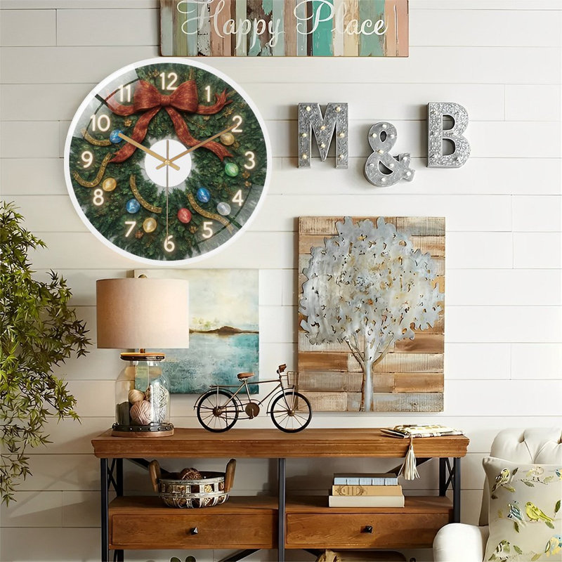 Horloge murale 12 po
