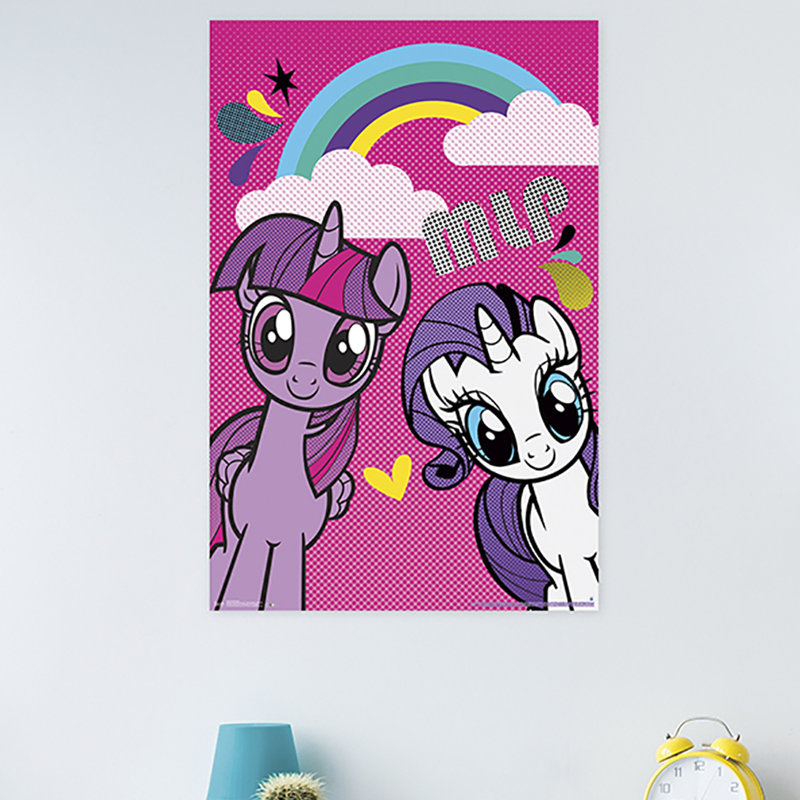 Impression sur papier sourire my little pony