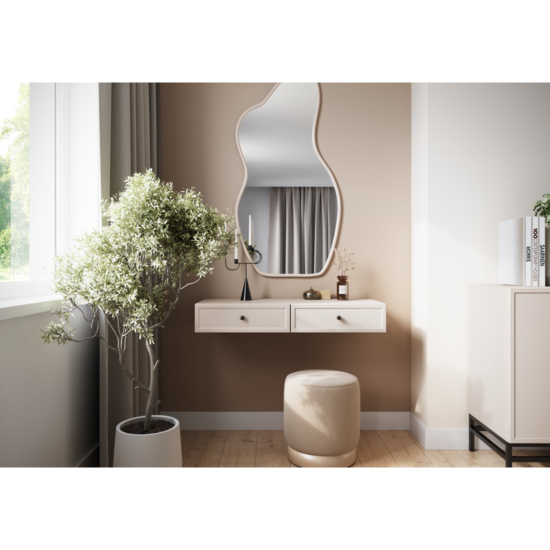 Bagga Dressing Table, Cream/Beige/Black