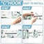 Rideau de douche No Hook
