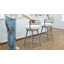 Tabouret de comptoir pivotant en cuir 26,6 po Ayala Rowan-1560870229