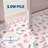 Insect Floral Area Rugs Modern Accent Carpet with Non-Slip Backing, Stain-Resistant Low Pile Floor Cover, Machine Washable Ultra-Soft Indoor Mat for Living Room, Bedroom, Kitchen-2026262592
