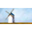 Big Windmill Print On Canvas-98694076