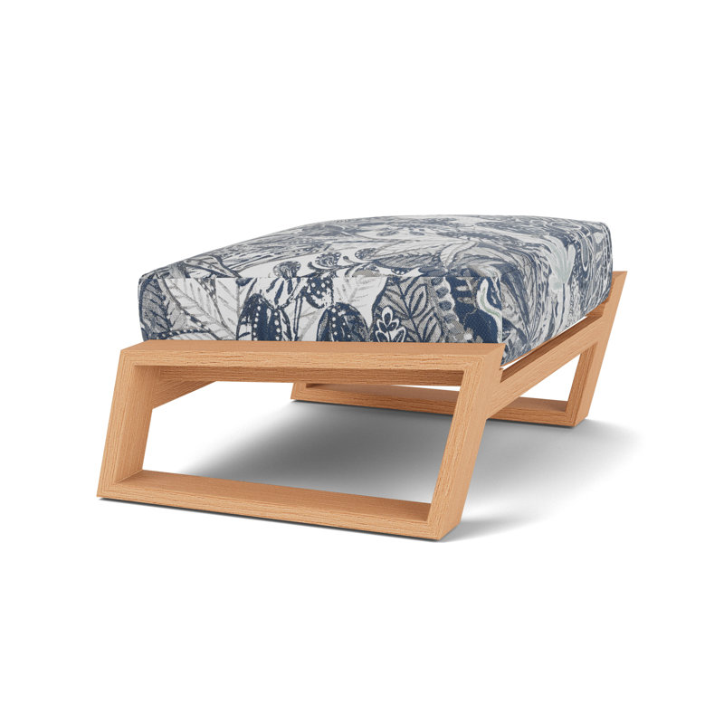 Pursuit Outdoor Ottoman, Wayfarer Mist