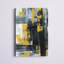 Peinture abstraite or et noir et blanc - peinture sur toile tendue-1935443441