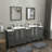  Framed 84" Double Bathroom Vanity Set-27042757