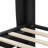 Queen Size Leather Bed Frame With Wingback Headboard & Footboard, PU Upholstered Platform Bed, Solid Wooden Slats Support, Easy Assembly-592442071