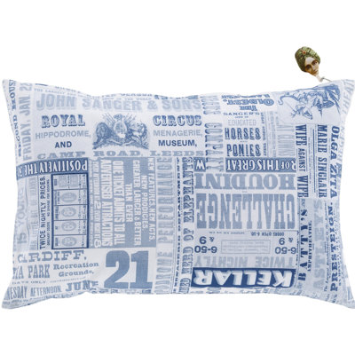 Mind Games Cotton Throw Pillow Cover