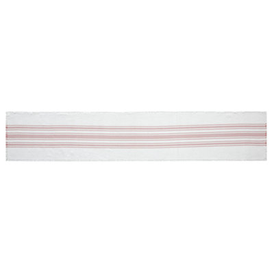 Antique White Stripe Coral Indoor/Outdoor Runner 12X36