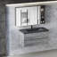 Ensemble de meuble-lavabo simple 42 po avec plateau Nelsie
