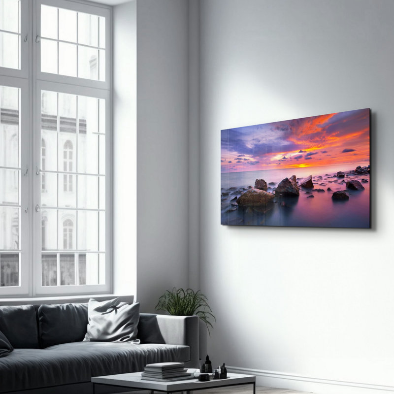 Decorative Tempered Glass Painting
