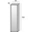 1 Door Plastic Wardrobe