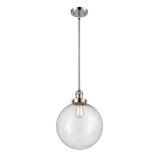 Luminaire suspendu sphère simple à 1 lumière Clermont