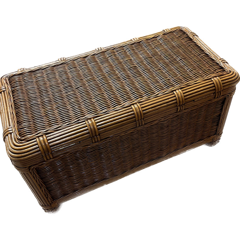 Ciotti Wicker Trunk, Brown