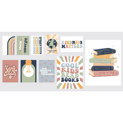 Inspirational Classroom Poster Wall Decals
