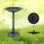 Salome Plastic / Acrylic Fountain Birdbath-109577161