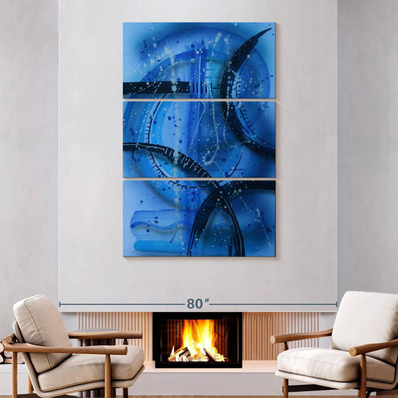 Avery Abstract Blue Tech