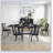 Rectangular MDF Dining Table Mid Century Modern