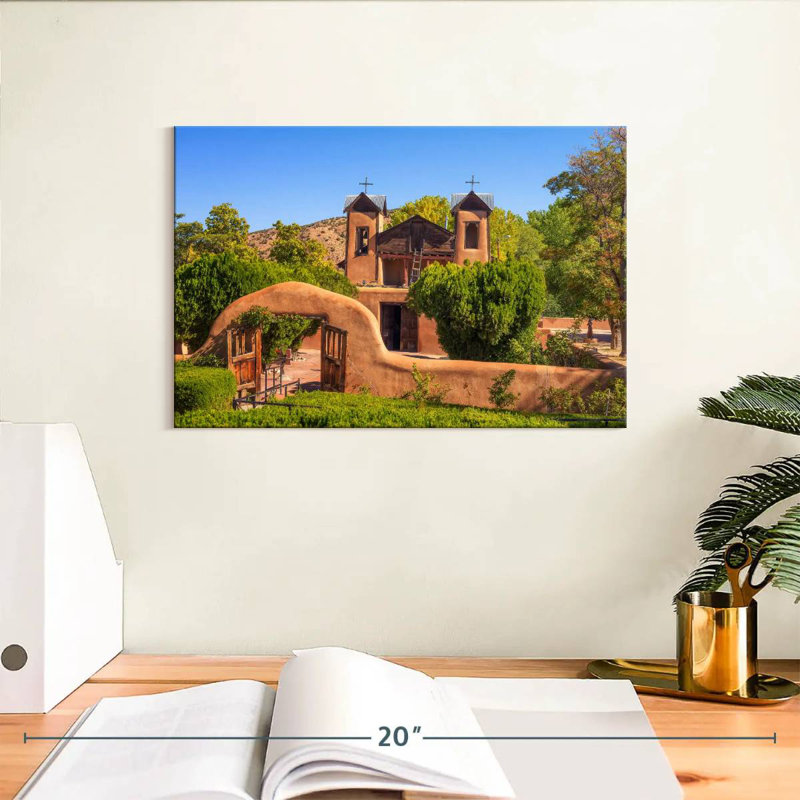 Santuario De Chimayo, 8" H x 12" W