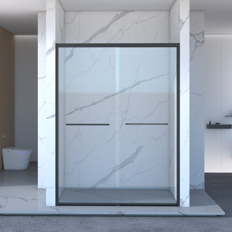 Porte de douche coulissante double 56-60 "X70"