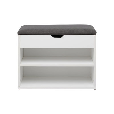 6 Pair Shoe Storage Bench