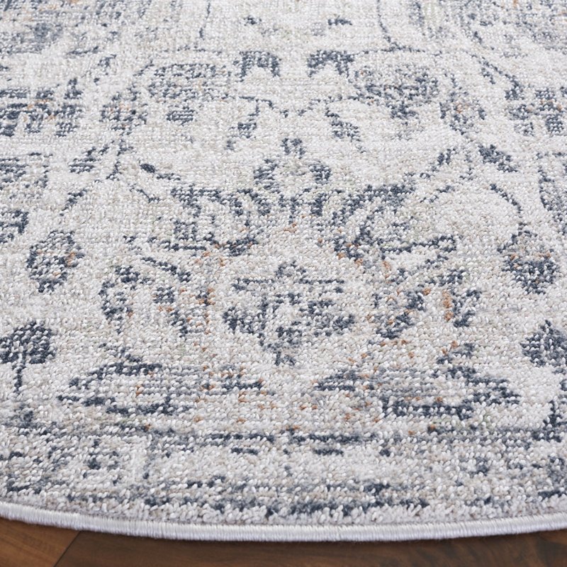 Antionna 100 Performance Oriental Rug, Round 6'7"