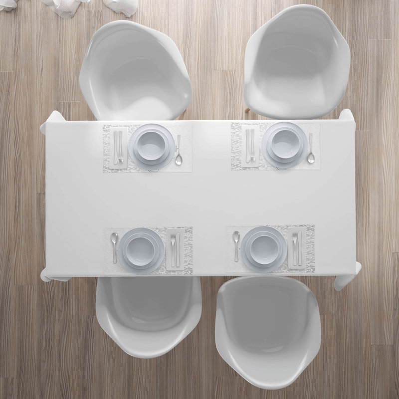 Polyester Floral Rectangle Placemat