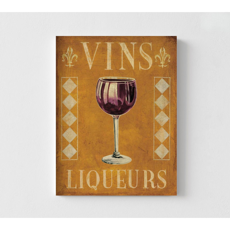 «Cocktail Hour II» par Catherine Jones, affiche de vin rouge, verre à vin rétro, décor de mini-bar, affiche de vin rouge rétro