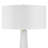 Uttermost Rosin White Floor Lamp
