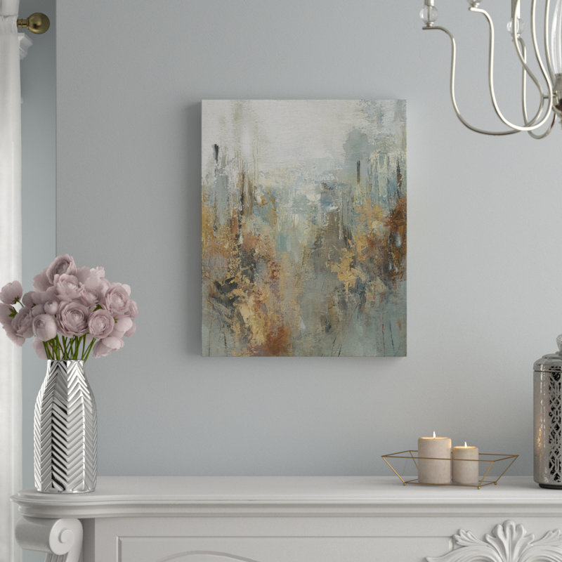 «Forest Lights», reproduction sur toile, H 16 po x l 20 po x P 1,5 po