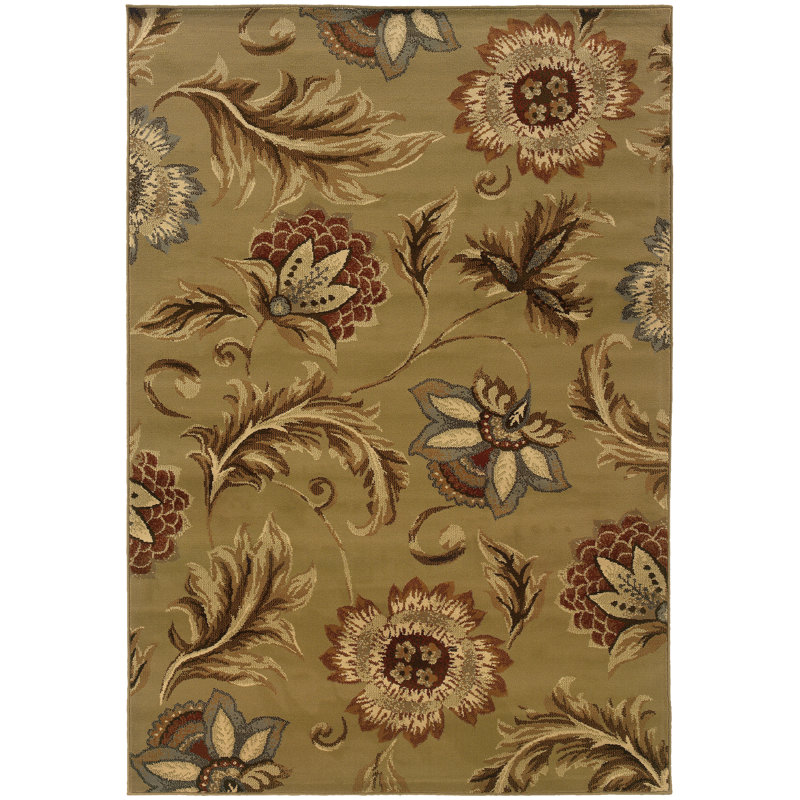 Oriental Indoor Rug, Rectangle 3'3" x 4'11"