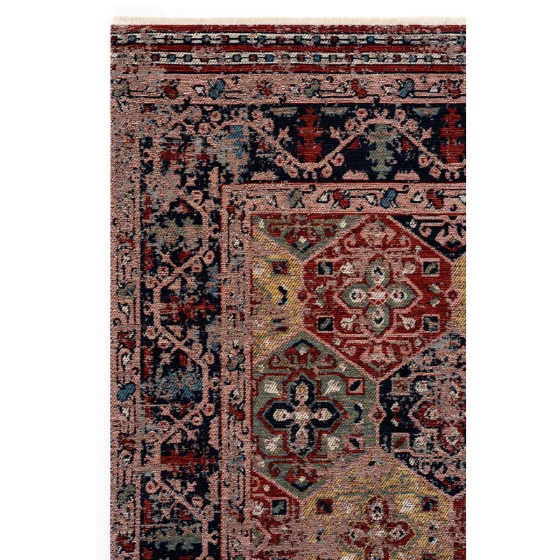 Jaclynn Oriental Machine Made Indoor / Outdoor Area Rug, Runner 2'8" x 9'10"
